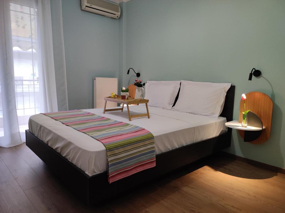 Estia Thessaloniki Apartment, Cozy, Spacious, Sunny, 2 Rooms-5 Beds Exteriör bild
