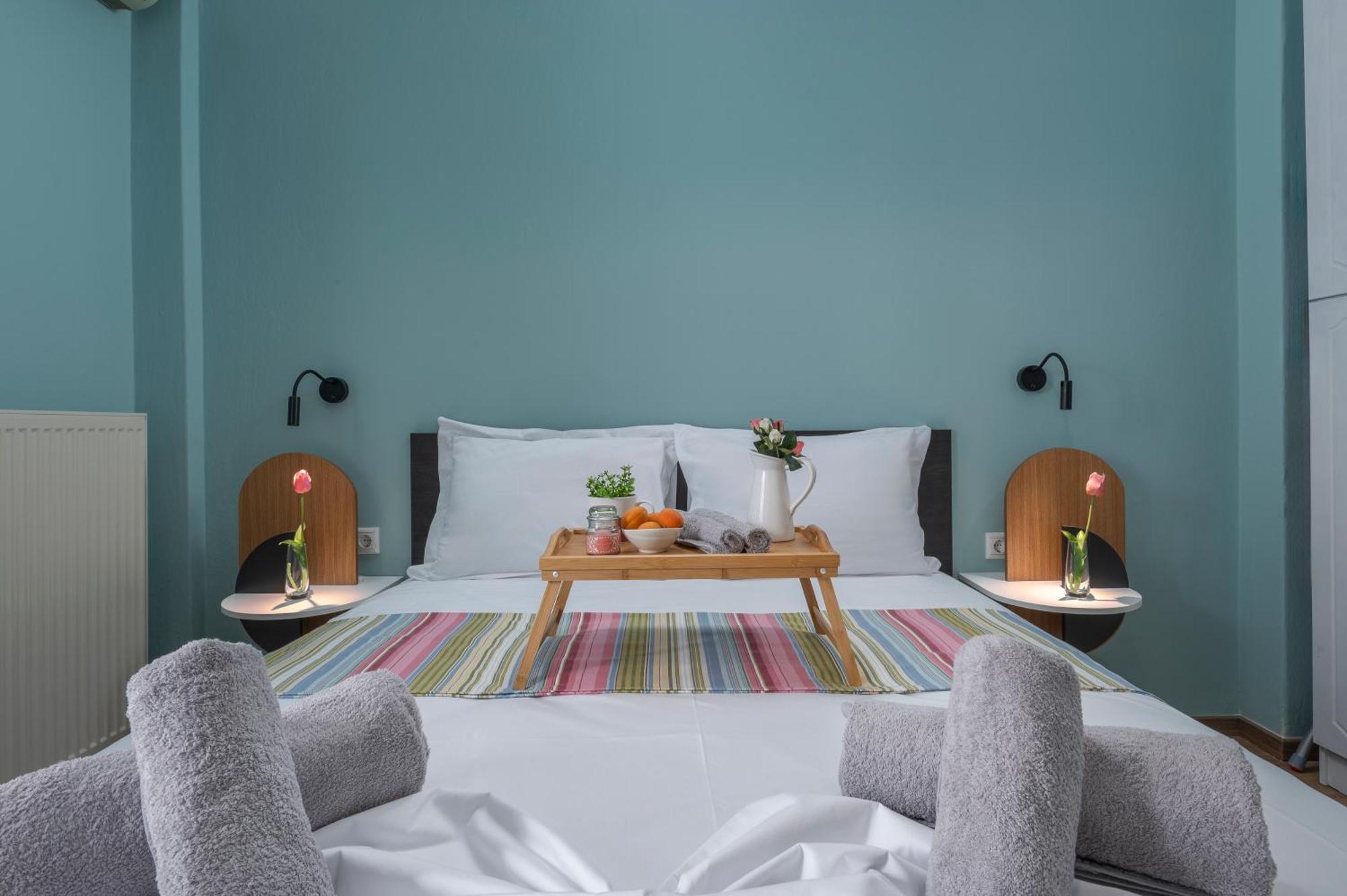 Estia Thessaloniki Apartment, Cozy, Spacious, Sunny, 2 Rooms-5 Beds Exteriör bild